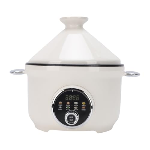 Fockety 炊飯器3.2L電気鍋蒸しバスケット付き多機能クッキングポット電気圧力鍋 (USプラグ110V)